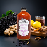 Spiced Elderberry Turmeric Elixir