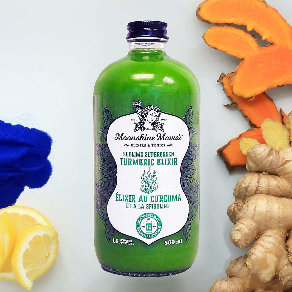 Sublime Supergreen Turmeric Elixir