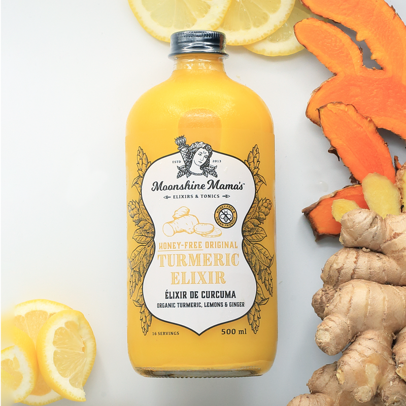 Lemon Turmeric Elixir (Honey-Free)